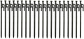 15.7 Inches 20 Pcs Heavy Duty Steel Tent Stakes K7931