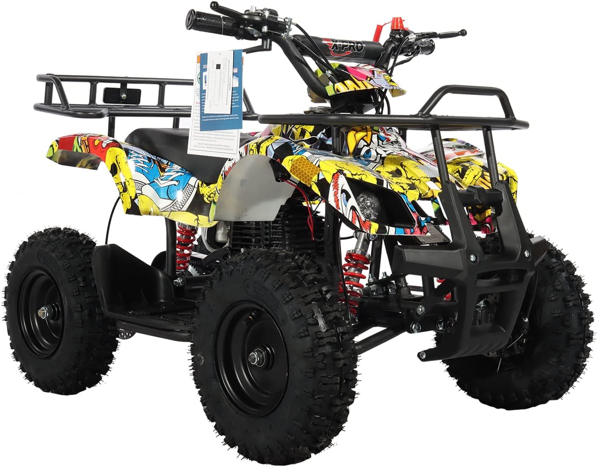 Green Camo 40cc ATV with Chain Transmission and Disc Brake X7234