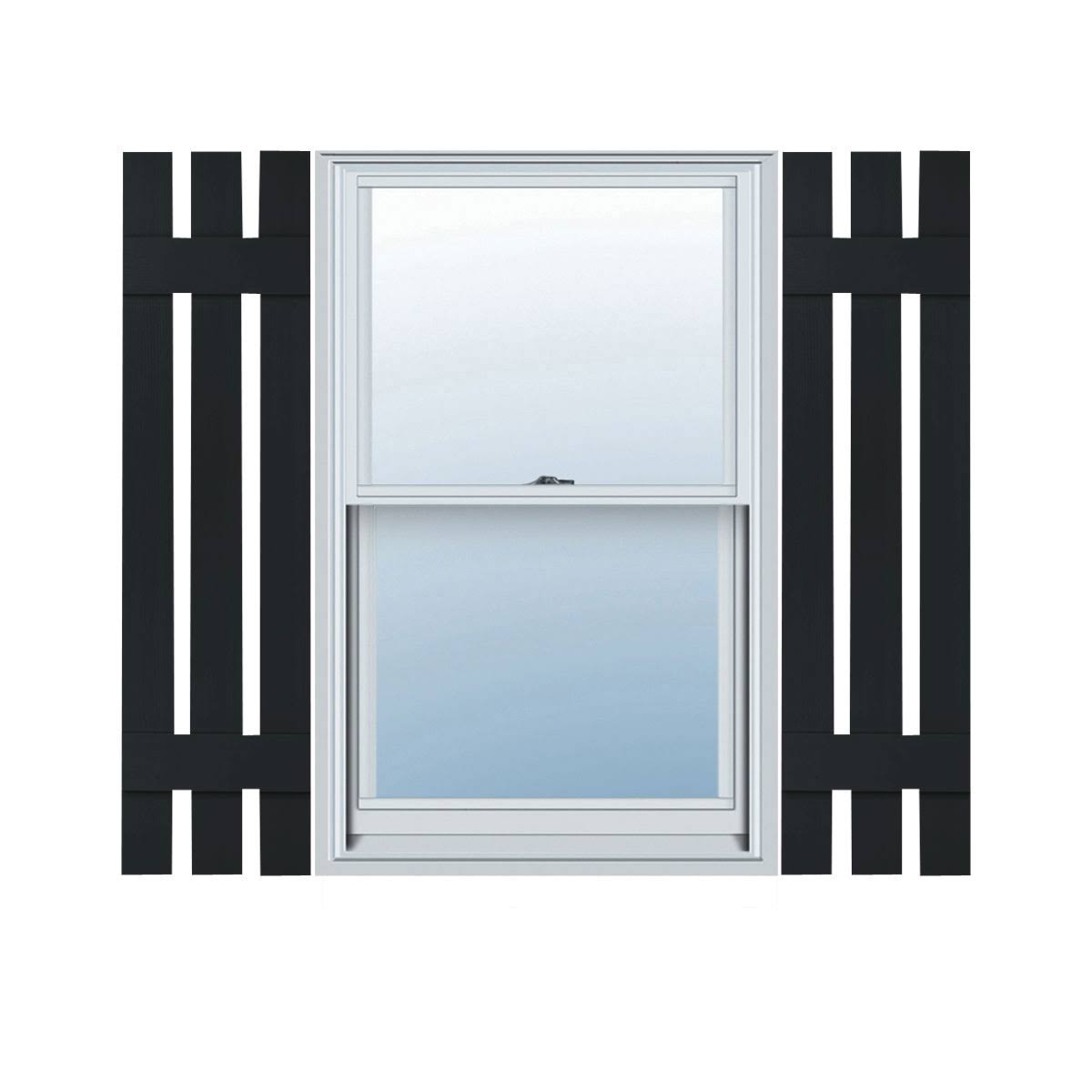 Board-n-Batten Shutters with Shutter-Loks (Per Pair) Q716209
