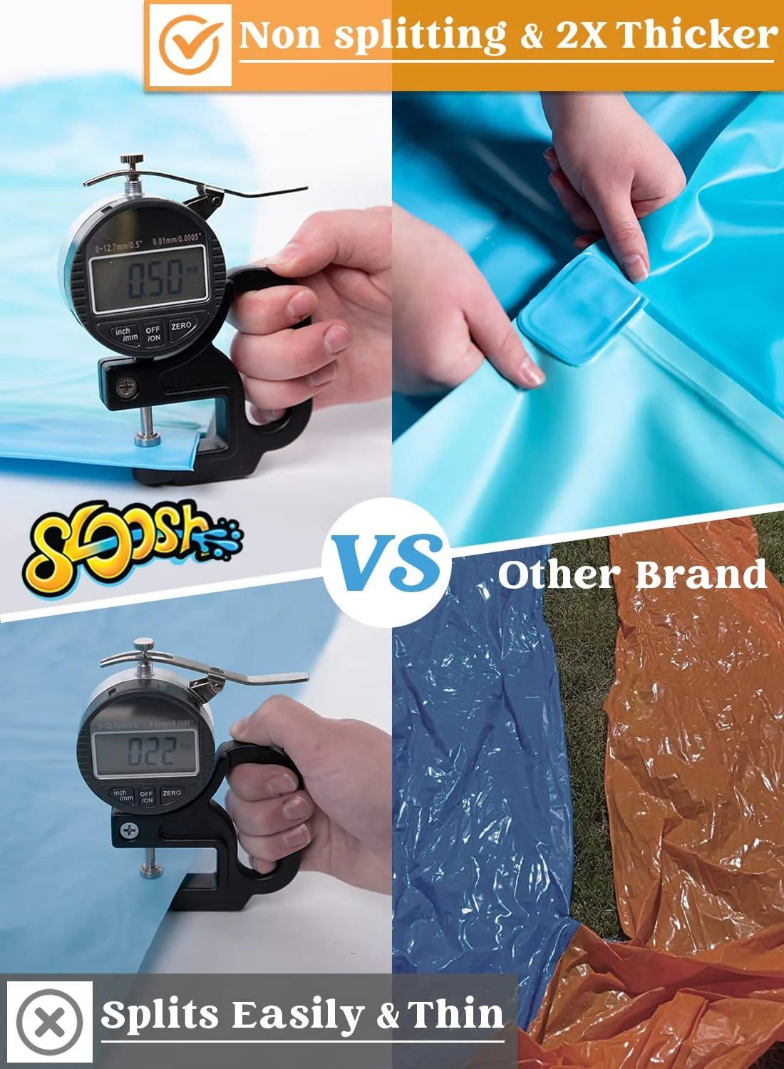 Water Slides with 2 Boogie Boards J714