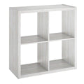 Bleached Brown Cube Bookcase Y485296