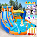 Kids Inflatable Water Slide Bouncer with Pool and Climbing Wall A5564