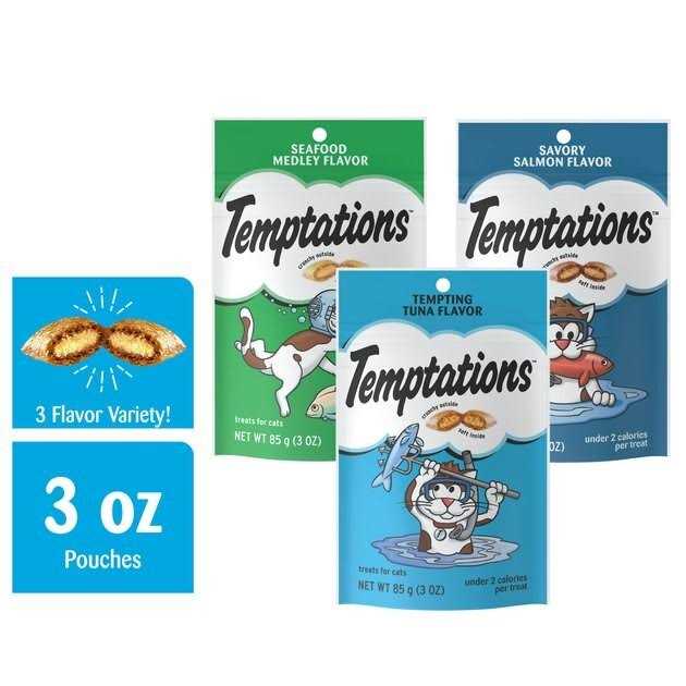 Crunchy and Soft Cat Treats Variety Pack I26727