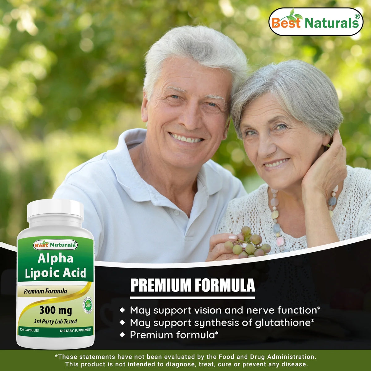 3 Pack Alpha Lipoic Acid 300 mg 120 Capsules N181147