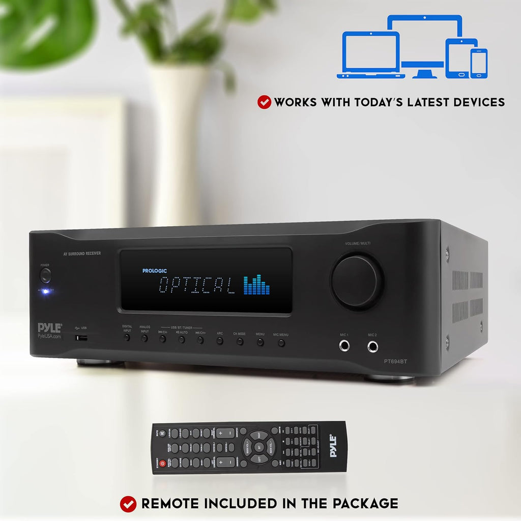 5.2-Channel Bluetooth Stereo Amplifier E636732