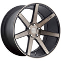 17x8 5x114.3 +40mm Satin Black Multi Spoke Wheel Z112262