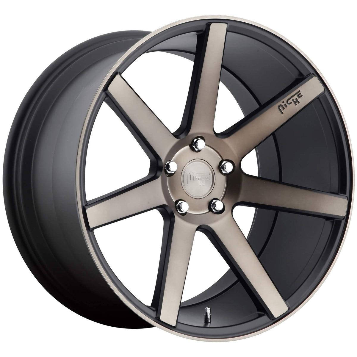 17x8 5x114.3 +40mm Satin Black Multi Spoke Wheel Z112262