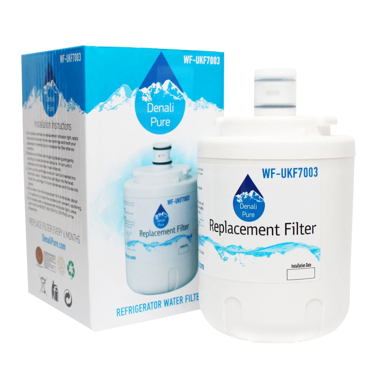 3-Pack Replacement Refrigerator Water Filter Cartridge O23077