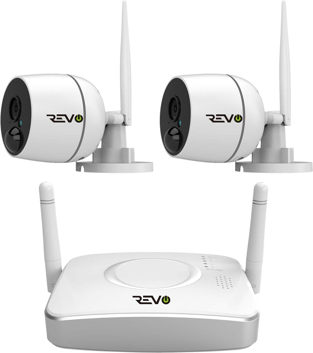 4CH Wireless NVR Security System with 1TB HDD & 4X 1080p Cameras Z6788