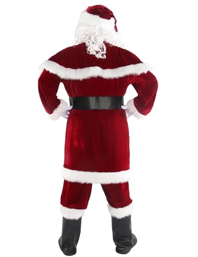 12pcs Deluxe Santa Claus Costume U4173