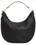 Black Hobo Handle and Shoulder Bag U2409