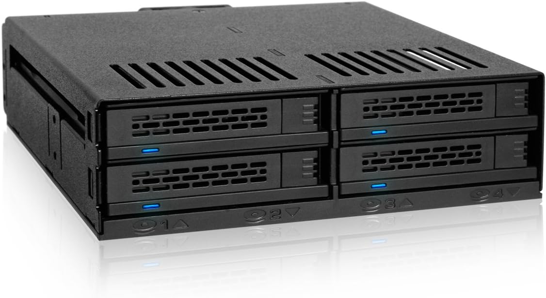 6 x 2.5" SATA HDD / SSD Hot Swap Cage for External 5.25" Bay D1020