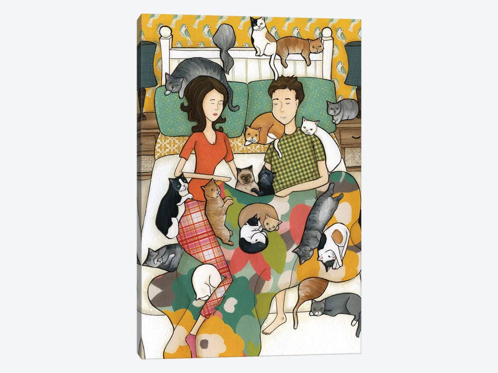 Canvas Wall Decor Prints Cat Nap E554428