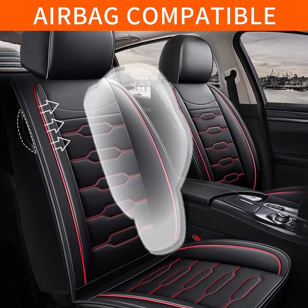 Custom Fit Faux Leather Car Seat Protector Full Set K360