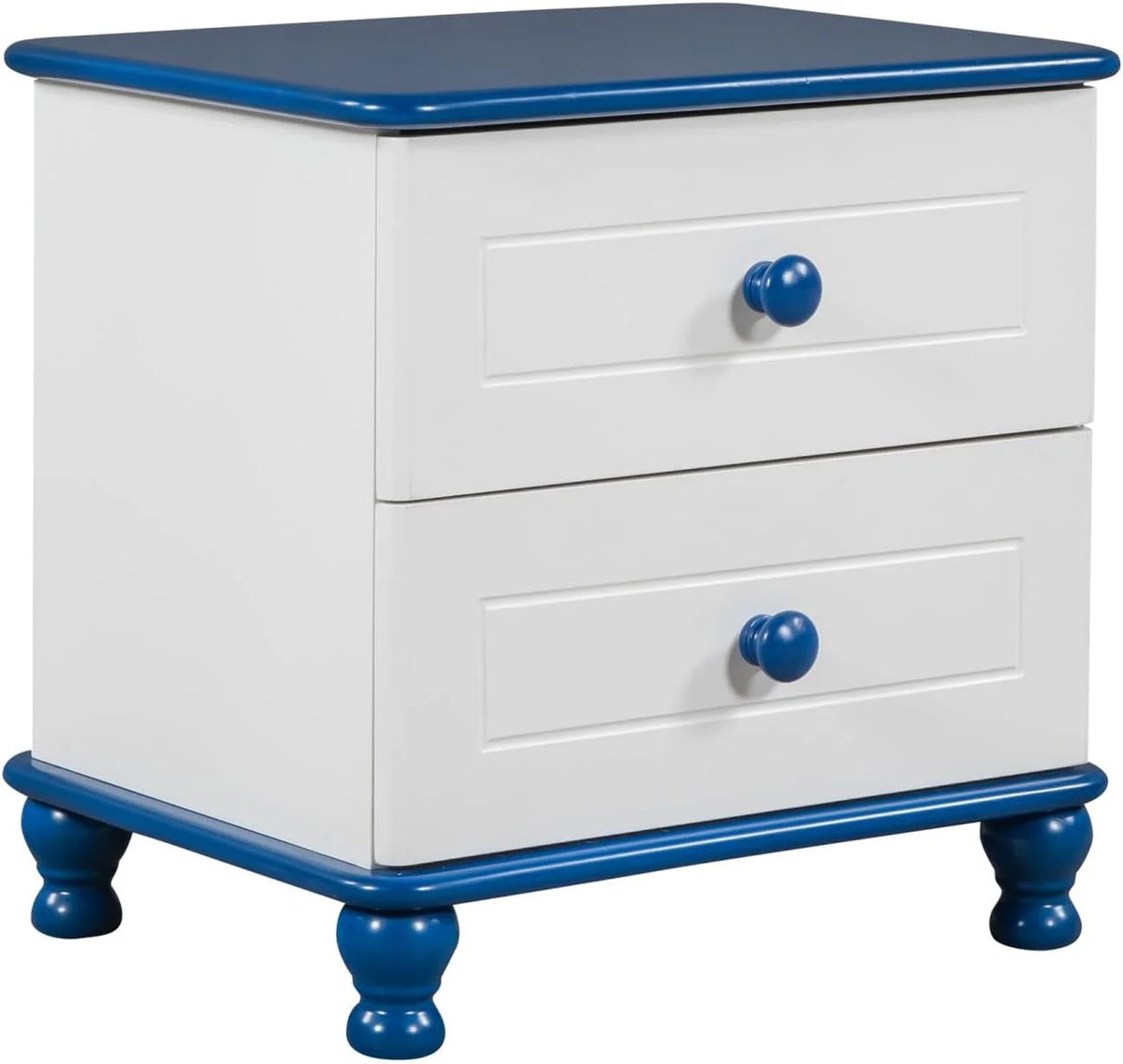 Wooden Nightstand with 2 Drawers G3023