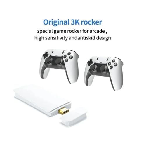 4K Video Game Console with 20,000+ Games and Dual Wireless Controllers O6960