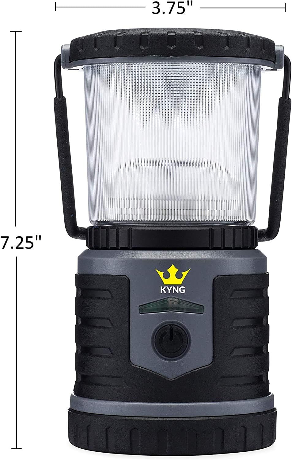 Rechargeable LED Lantern with USB Cord and Wall Plug S118576