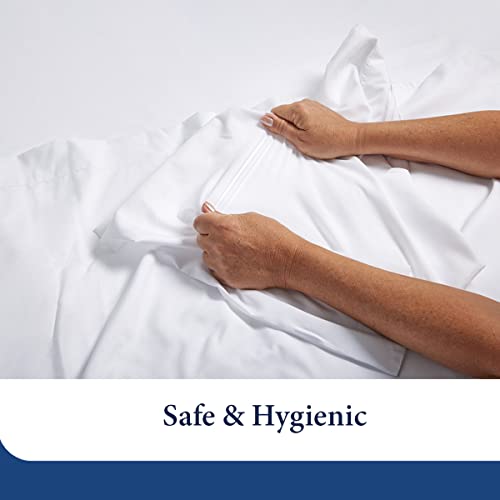 Set of 2 Standard White Pillowcases N632