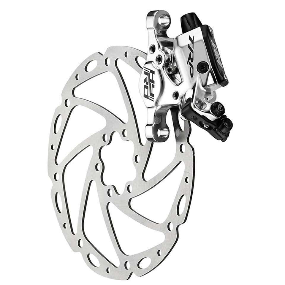Silver 160mm Cable-Actuated Hydraulic Disc Brake O320314