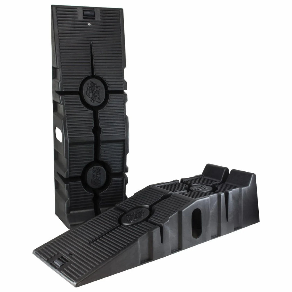 Black Resin Vehicle Ramp Pair 12,000lb 2 Pieces K846