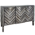 Reclaimed Wood 3-Door Console K393083
