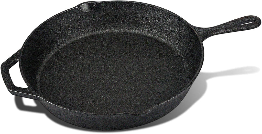 Cast Iron Skillet 3-Pack Set (8, 10, 12) Pre-Seasoned Cookware R199663