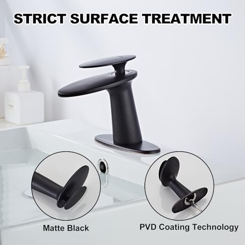 Chrome Single Handle Brass Bathroom Faucet with Pop Up Drain C6694