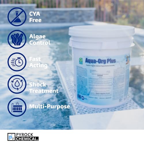 65% Granular Cal Hypo Swimming Pool Shock - 100 Pound Pail K347