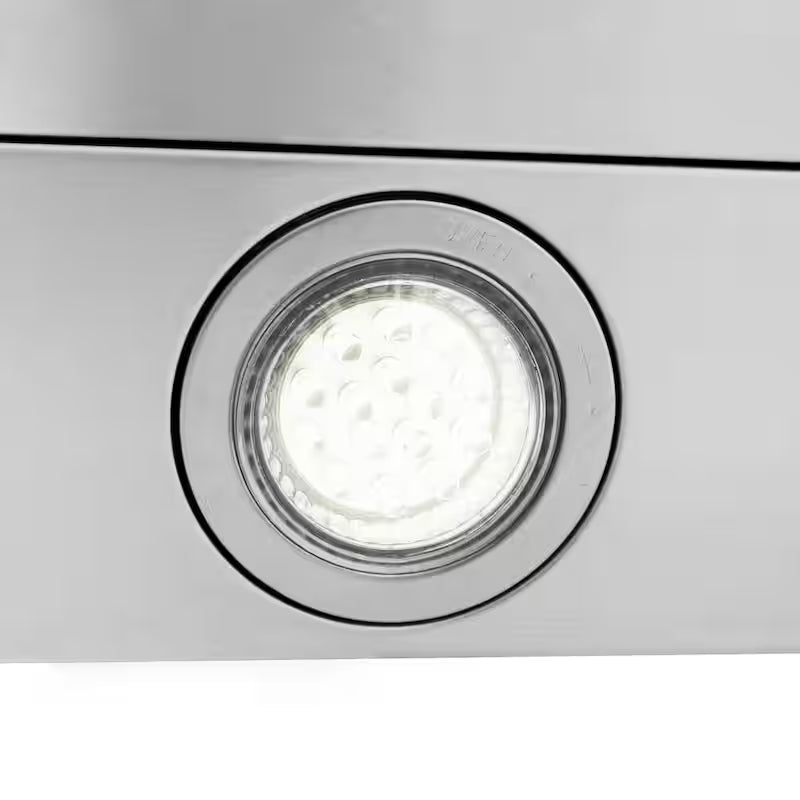 36 in. 400 CFM Convertible Island Mount Range Hood in Stainless Steel G53586