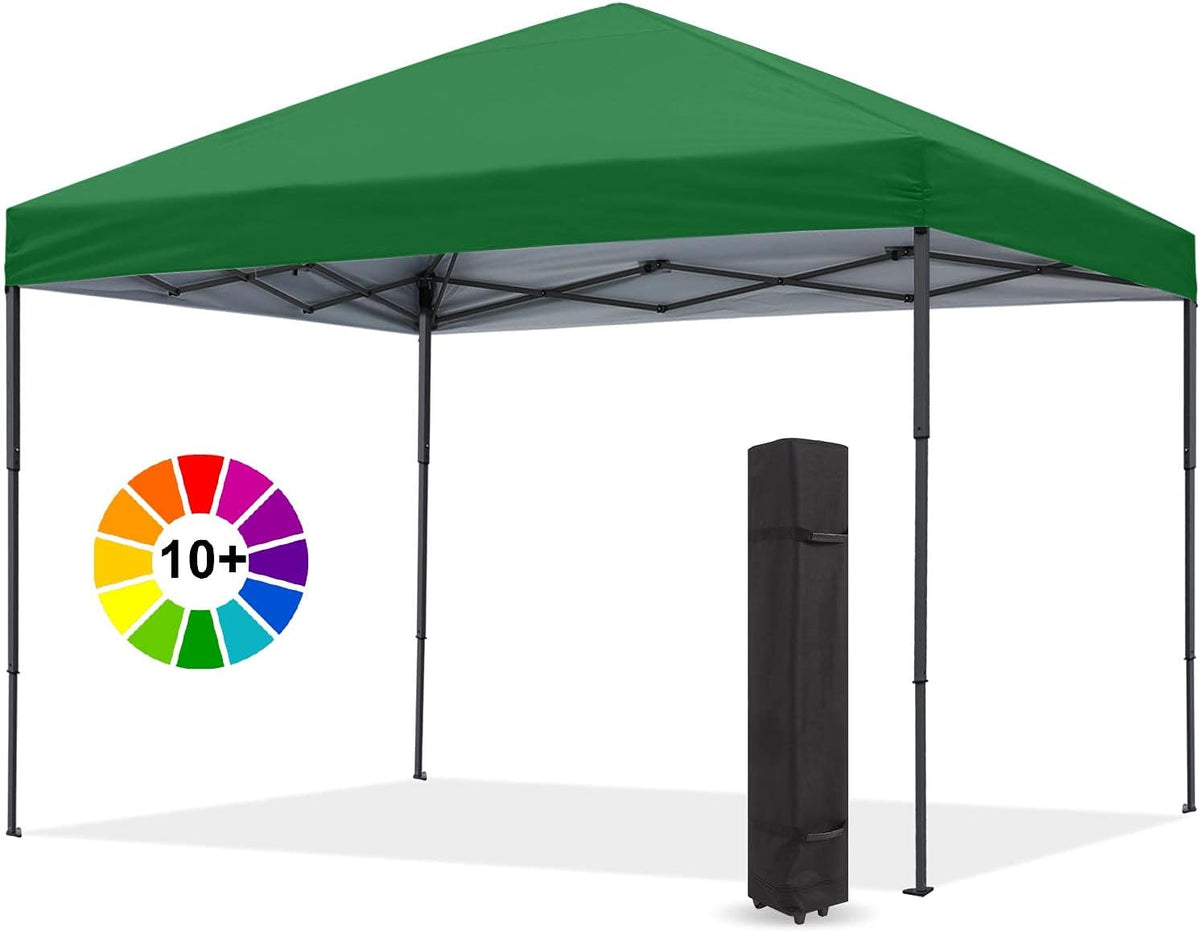 White 10x10 Pop up Canopy Tent Q896860