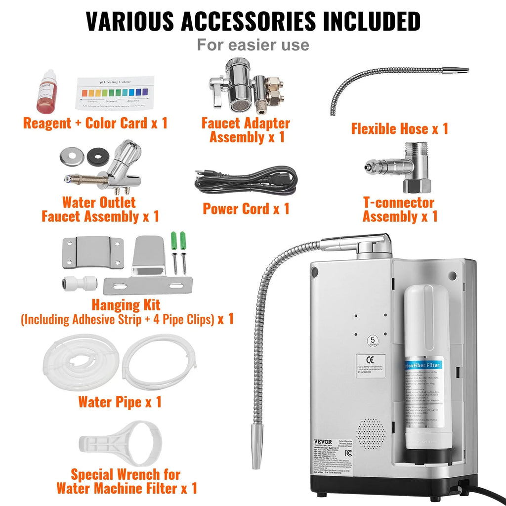 Alkaline Water Ionizer Machine X3505