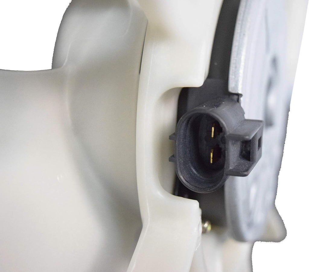 Cooling Radiator And Condenser Fan Pack of 2 F45739