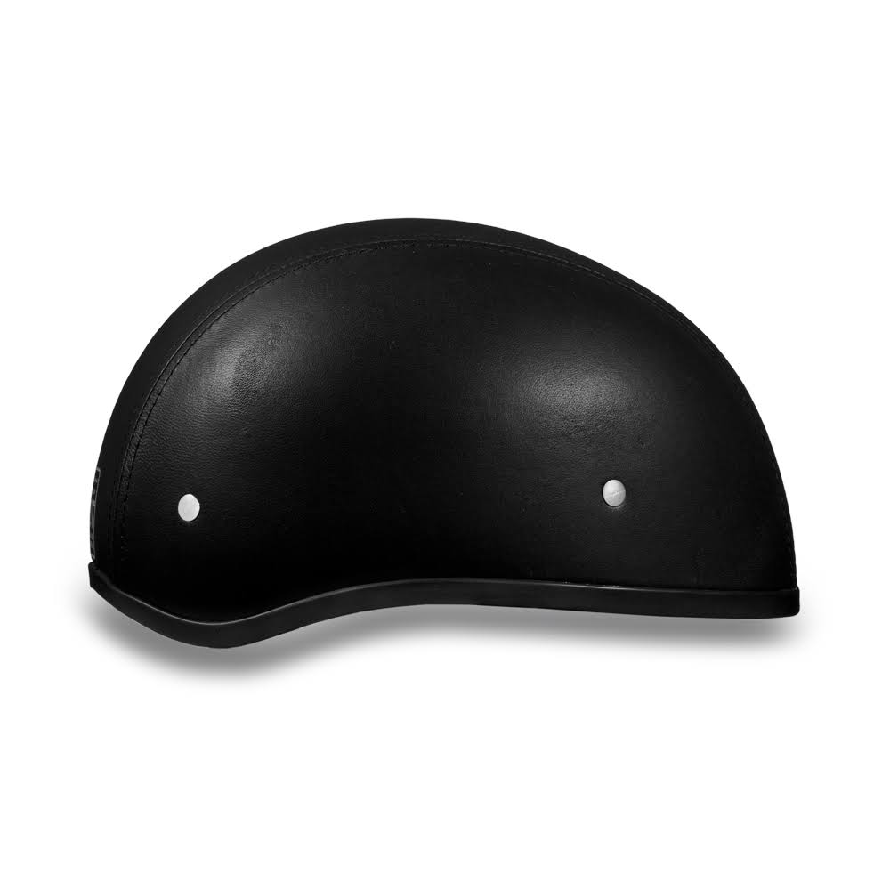 Leather Covered Skull Cap Helmet B191