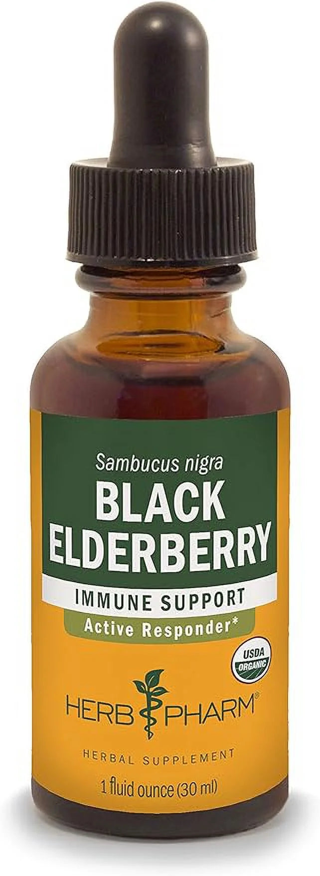 Organic Black Elderberry Liquid Extract 1 Oz U76257