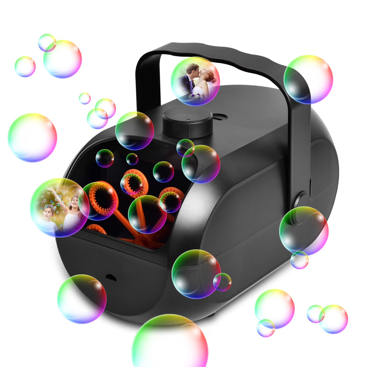 Portable Rechargeable Bubble Machine E7100