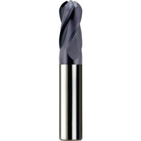 3/4x22 Shank 4 Flute Solid Carbide Ball End Mill S4994