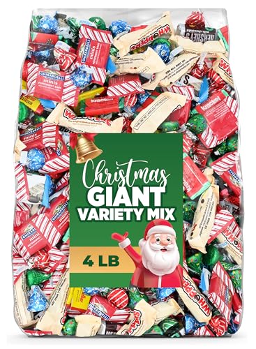 Christmas Chocolate Candy Mix 4LB Assorted Individually Wrapped N878705