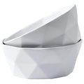 Set Of 2 Ceramic Salad Serving Bowls S58226