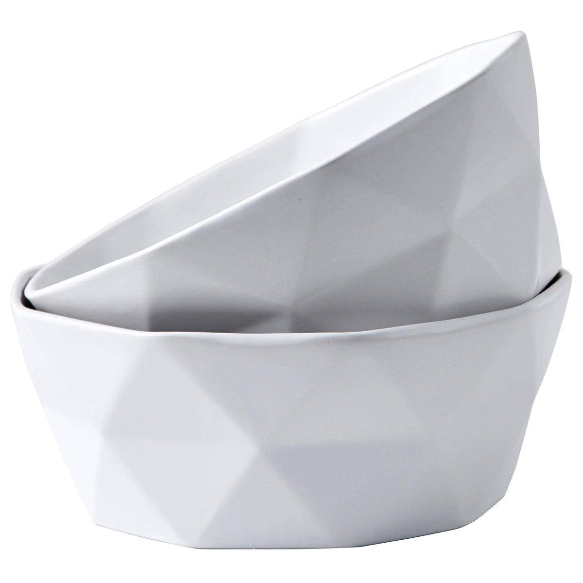 Set Of 2 Ceramic Salad Serving Bowls S58226