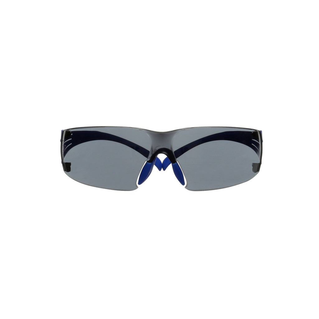 Blue Temples Gray Lens Safety Glasses 20 EA/Case C818085