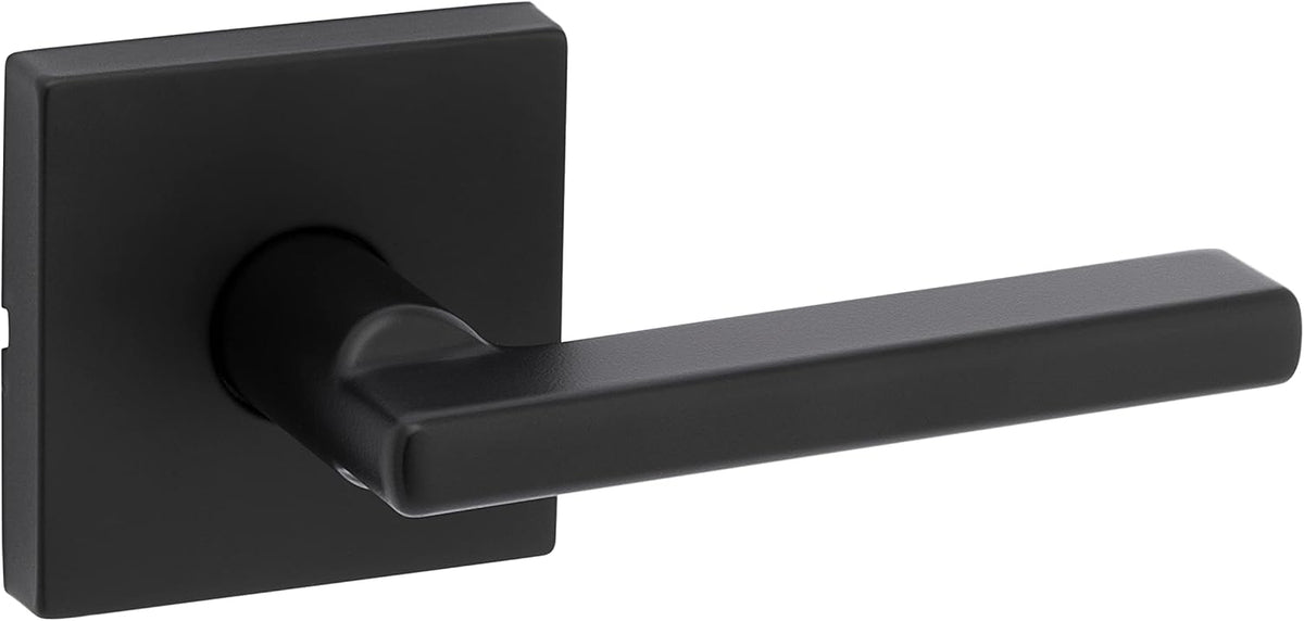 Matte Black Lever and Deadbolt Pack of 2 Y315872