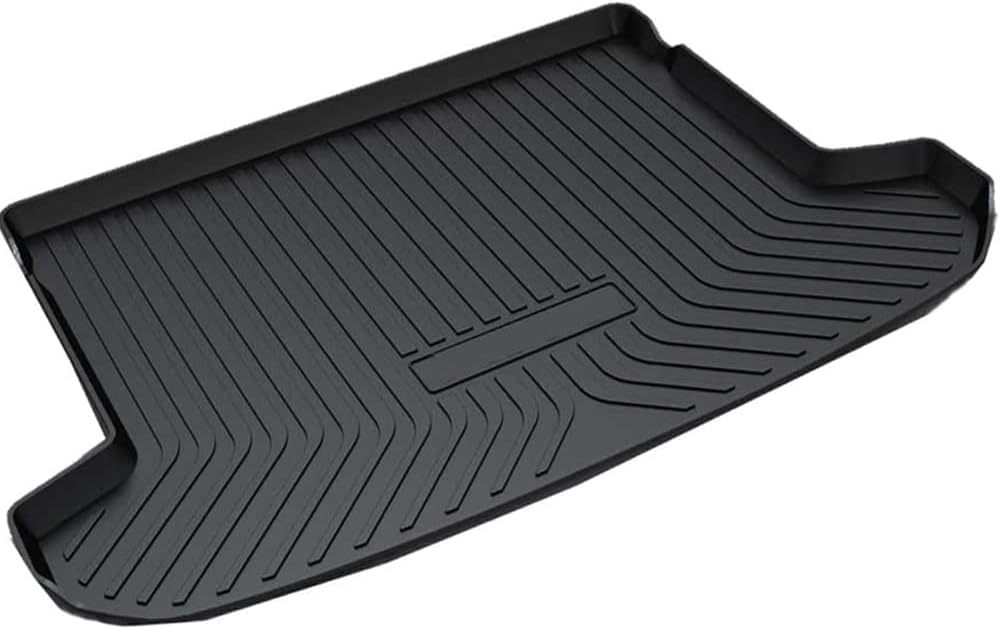 Black TPO Rear Cargo Liners Trunk Tray Mats T548