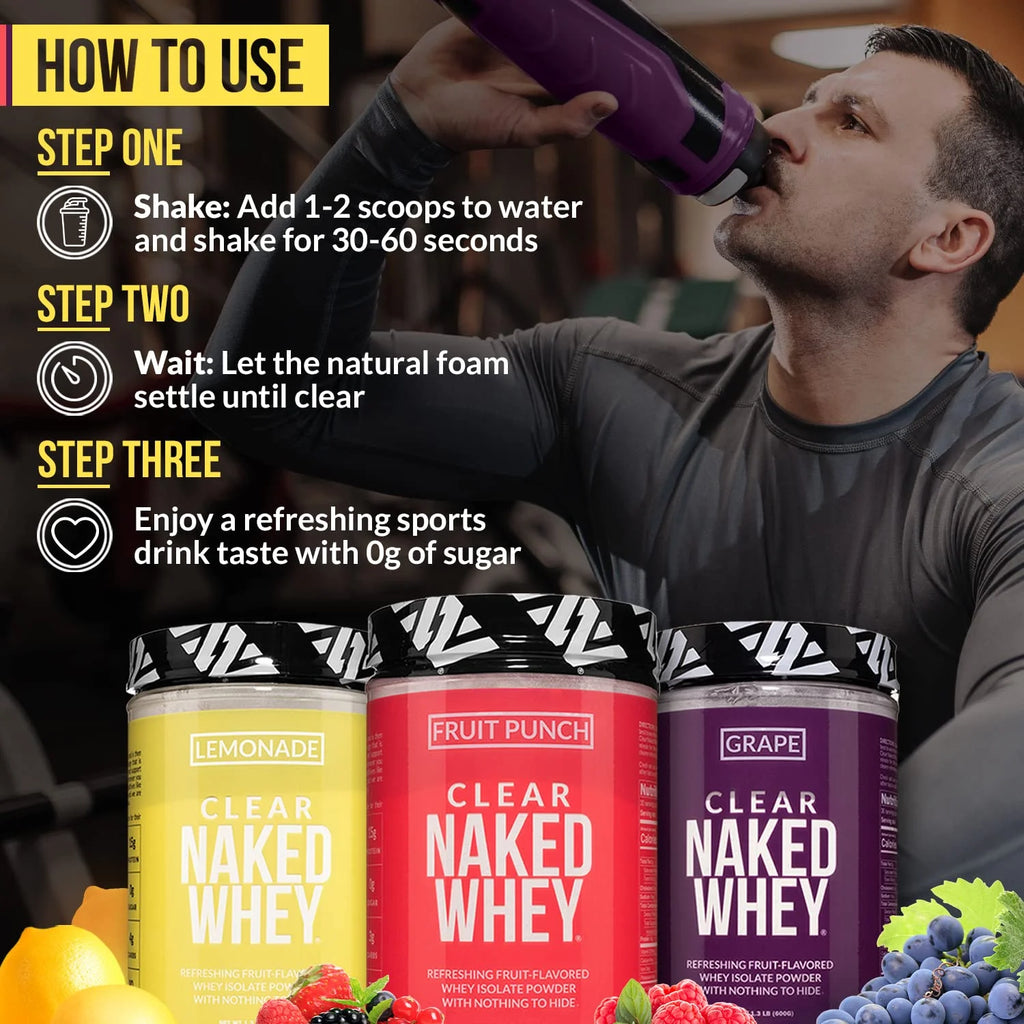 Fruit Punch Whey Protein Isolate, 30 Servings N653273
