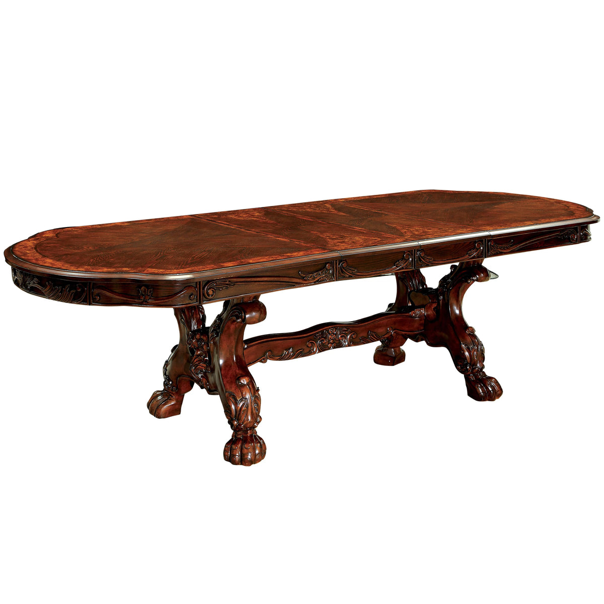 Cherry Solid Wood 7-Piece Dining Table Set K75899