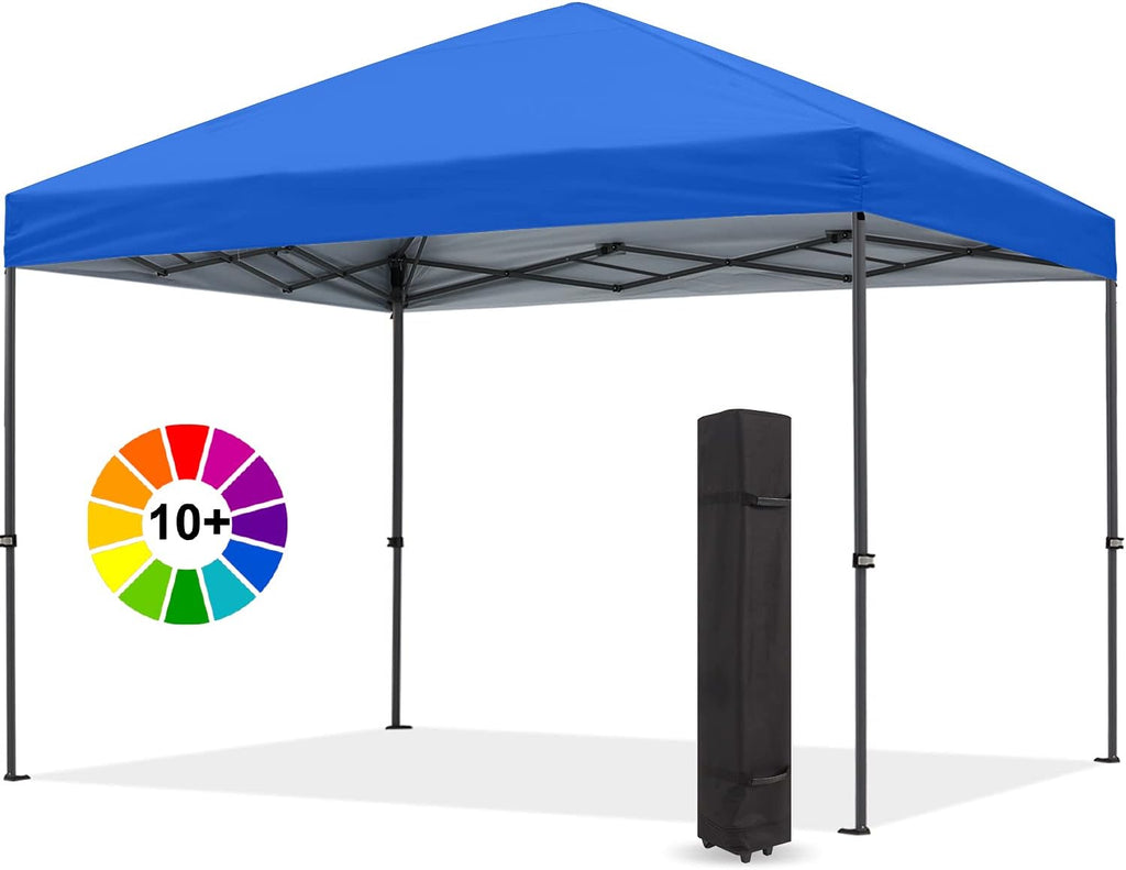 White 10x10 Pop up Canopy Tent Q896860