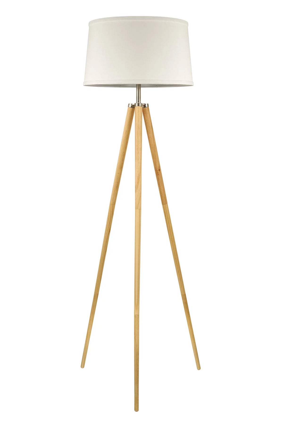 61" Mid Century Tripod LED Floor Lamp F371