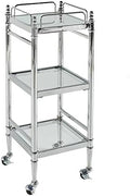 Glass Cart in Chrome D63003
