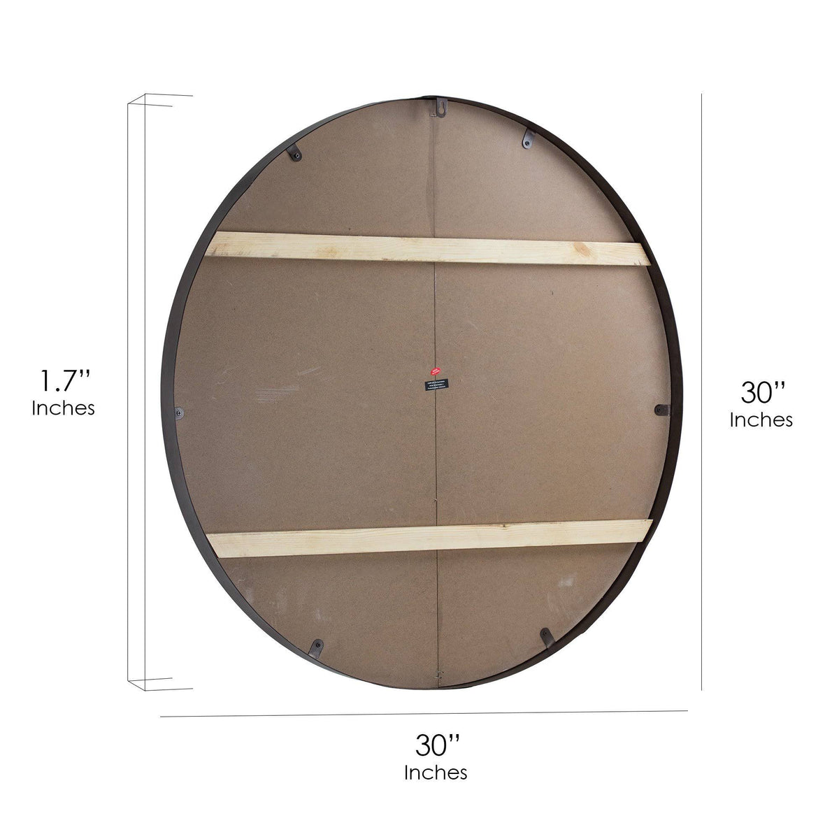 Round Rustic Wood Galvanized Metal Bar Sign M76960