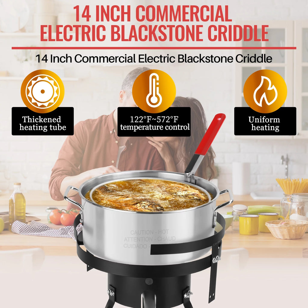 10 Quart Aluminum Propane Outdoor Fish Fryer Set D4826