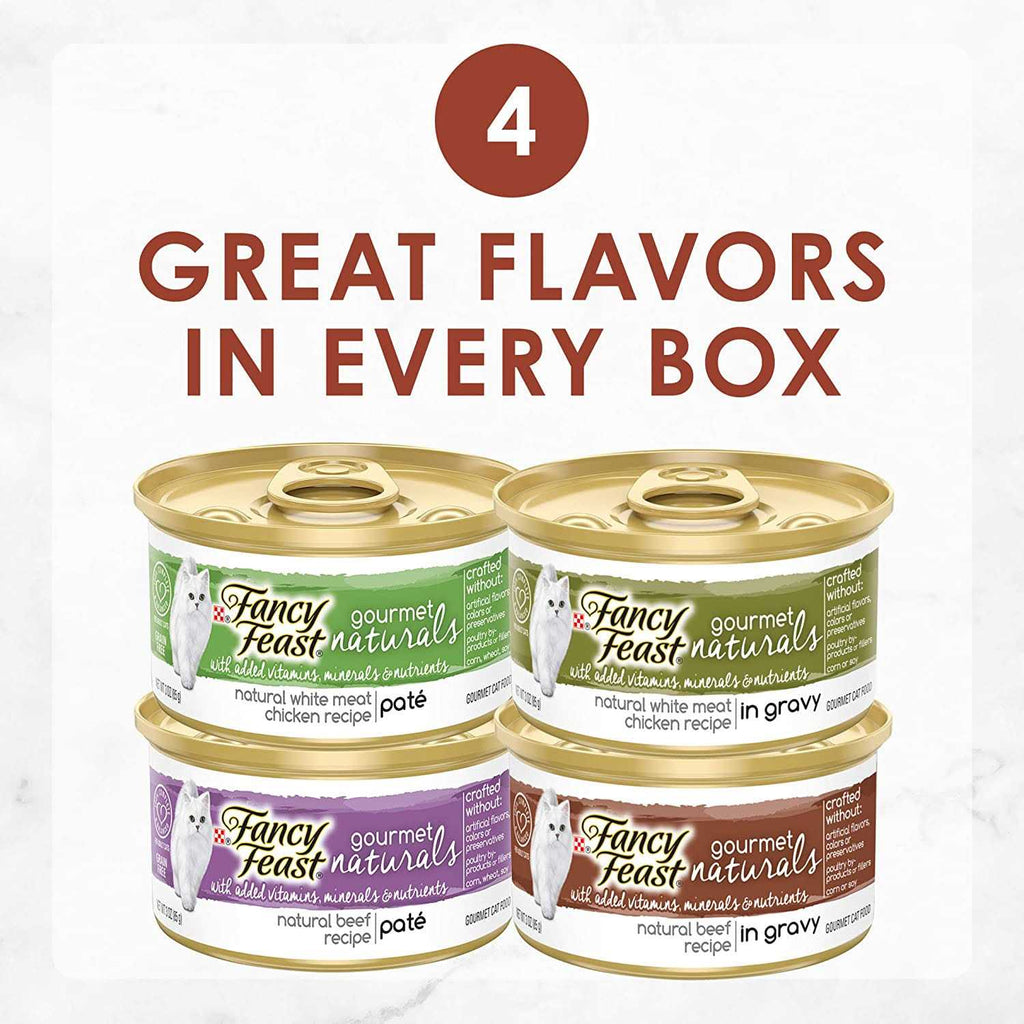 Wet Cat Food Variety Pack Poultry and Beef E37350